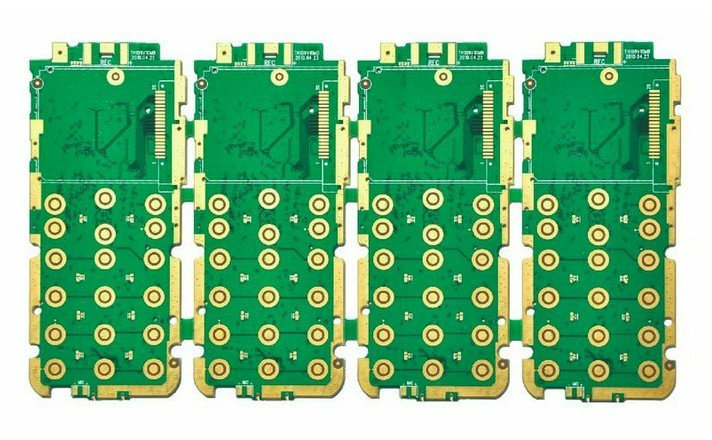 Multilayer-PCBs with 4 layers lamination