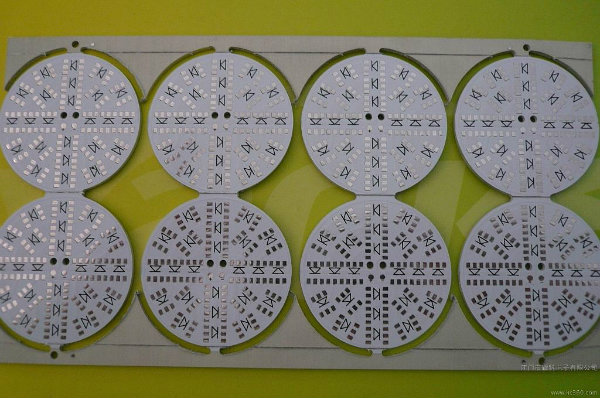 Round Aluminum PCB for LED lighting