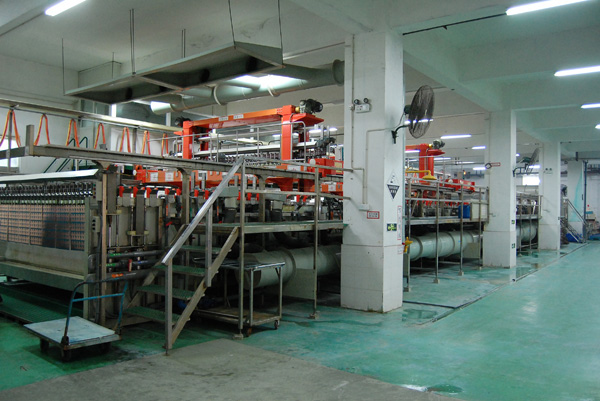 Vertical conveyor plating Machine B