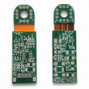 4 layers FR4-flexible PCB