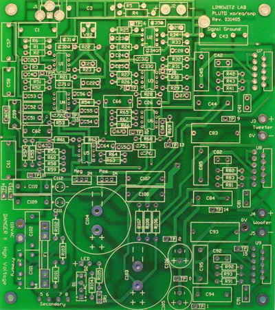 Immersion gold 4 layers PCB