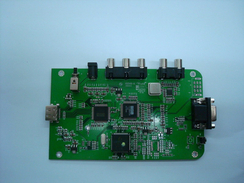 single layer PCB assembly 